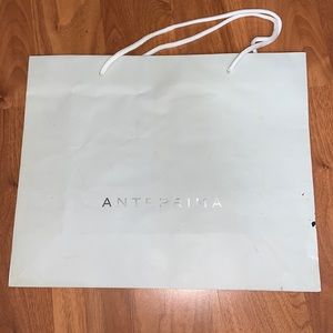 Anteprima Paper Shopping Bag